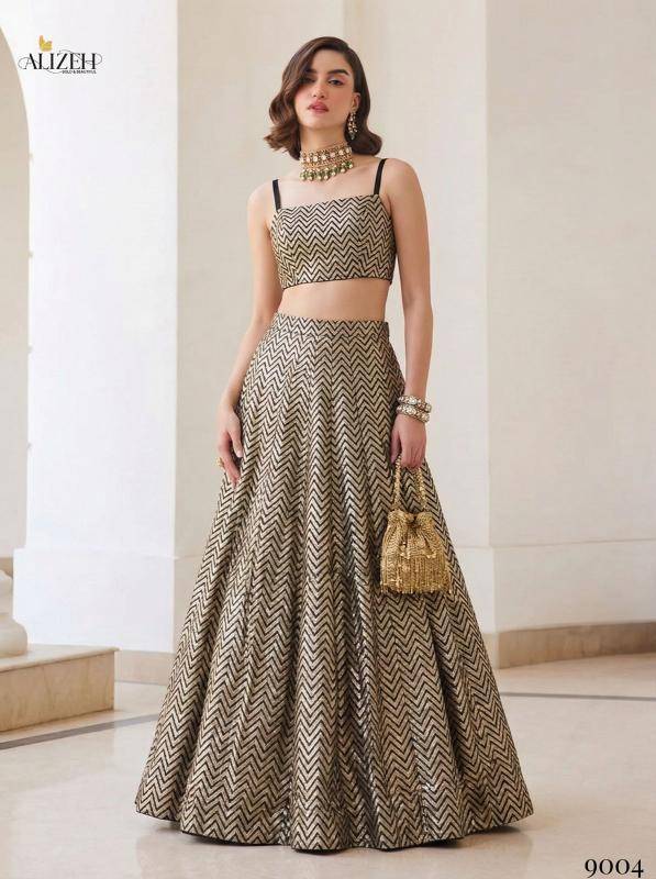 Alizeh 9004 And 9005 Wholesale lehenga choli suppliers in Bangalore